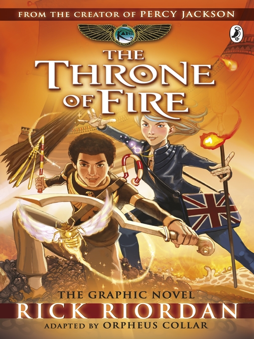 the throne of fire: the graphic novel